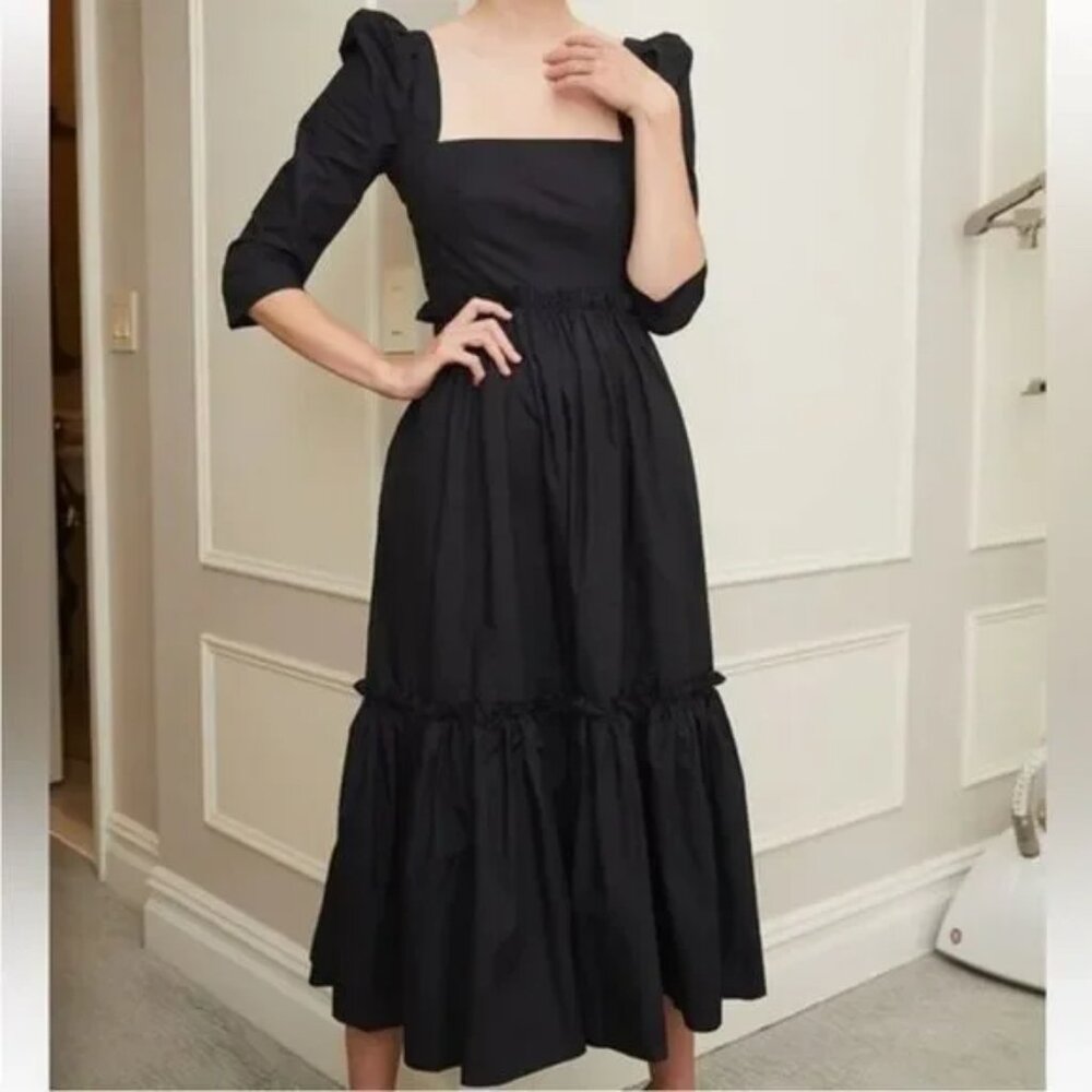 Cara Cara Blue Hill Dress - Size 4 - Black - Used